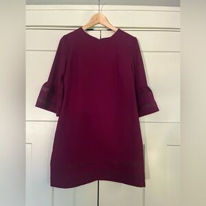 Banana Republic Dress Burgundy 4 Petite